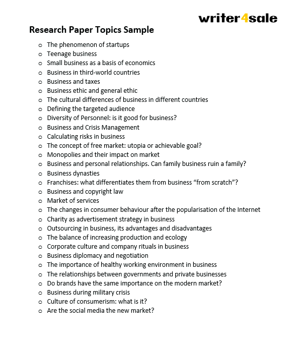 Good high school research paper topics bfa in creative writing